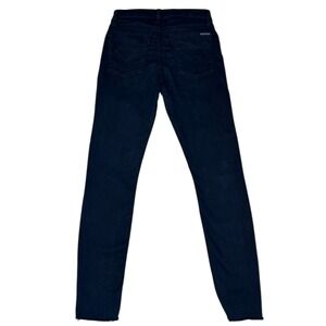 HUDSON‎ Jeans Black Skinny Raw Hem Women Size 25